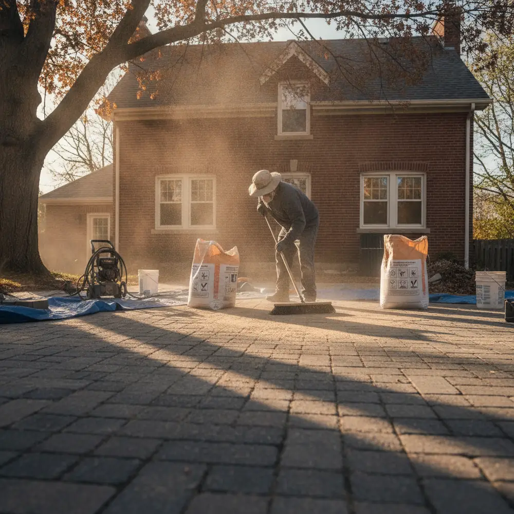 Polymeric Sand Resanding